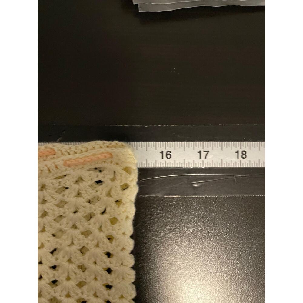 Forever 21 Shorts Juniors Medium Cream Crochet Shell Starfish Festival Boho - Picture 6 of 9